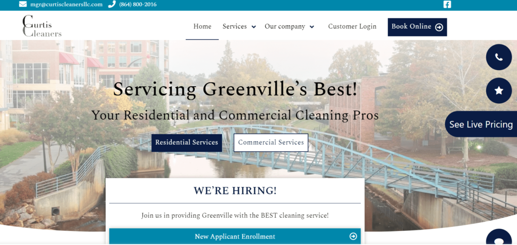cleaning business example