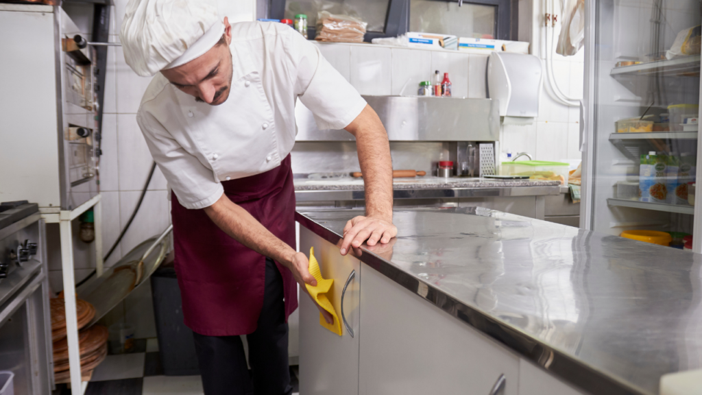 Kitchen cleaning