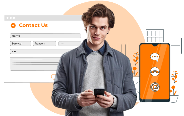 Contact us page